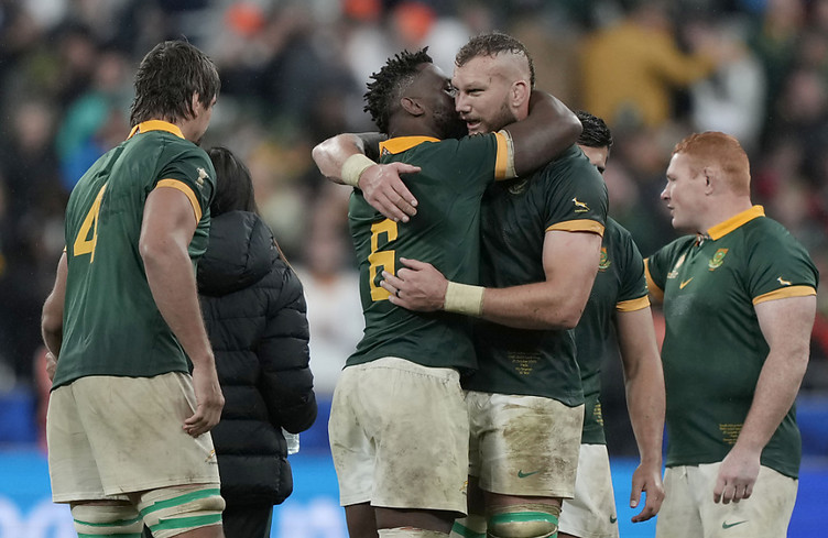 Les Springboks en finale
