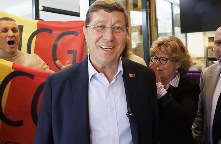 Le MCG Mauro Poggia termine en tête du premier tour