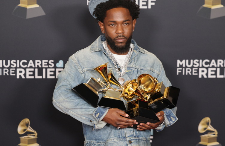 Le rappeur Kendrick Lamar de nouveau à l'honneur des Grammy Awards