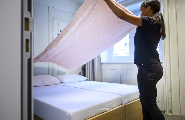 Baisse de fréquentation dans les hôtels suisses en mai