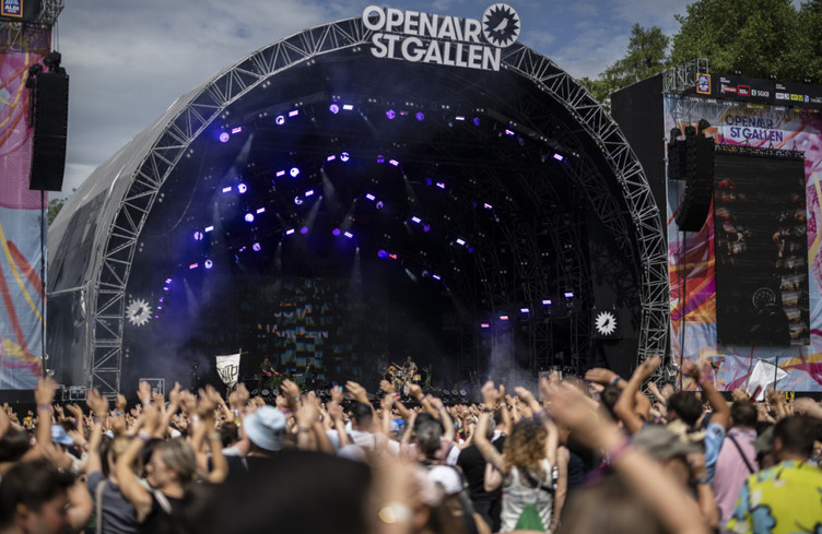 L'OpenAir de St-Gall repart pour une nouvelle édition
