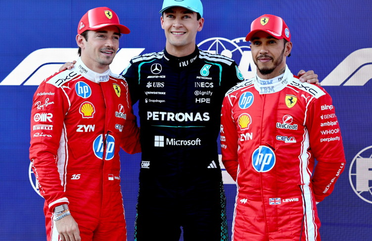Russell partira en pole position au GP d'Autriche