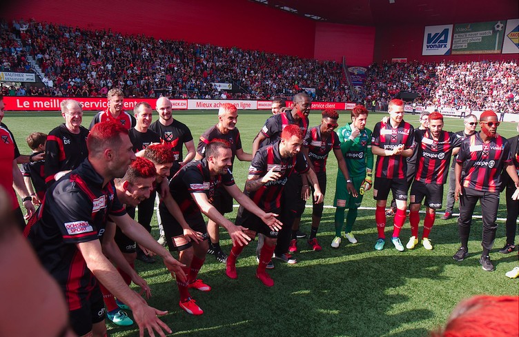 Remise de la Coupe à Xamax
