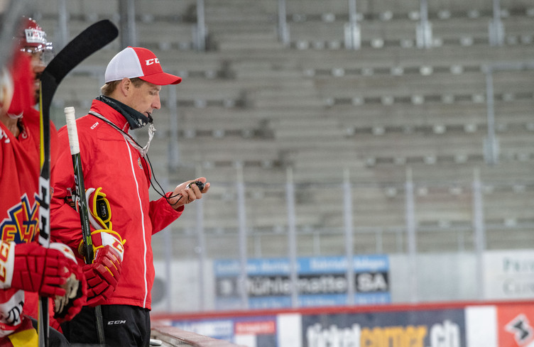 Premier entraînement HC Bienne