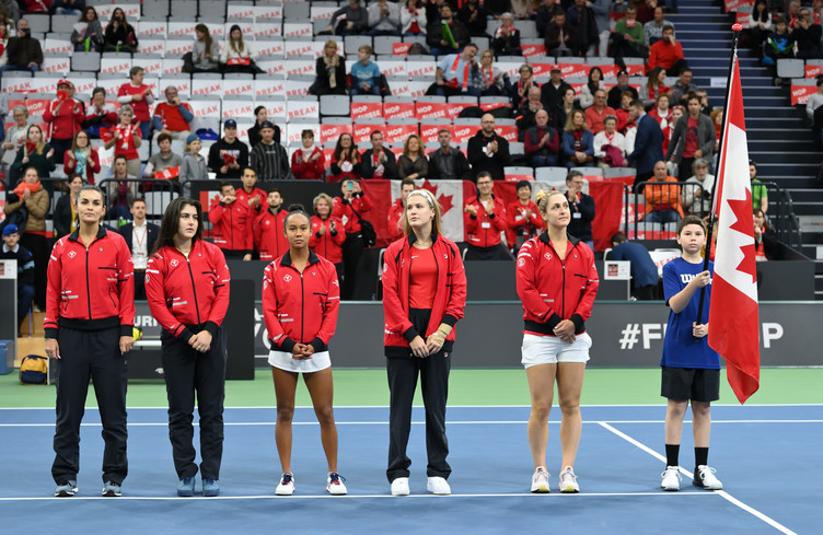 Fed Cup Suisse-Canada - Samedi