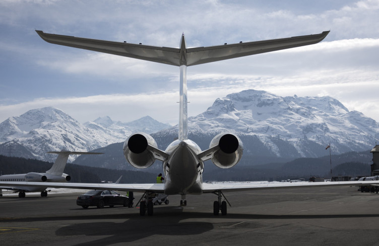 Les jets privés sont de gros contributeurs aux émissions de CO2