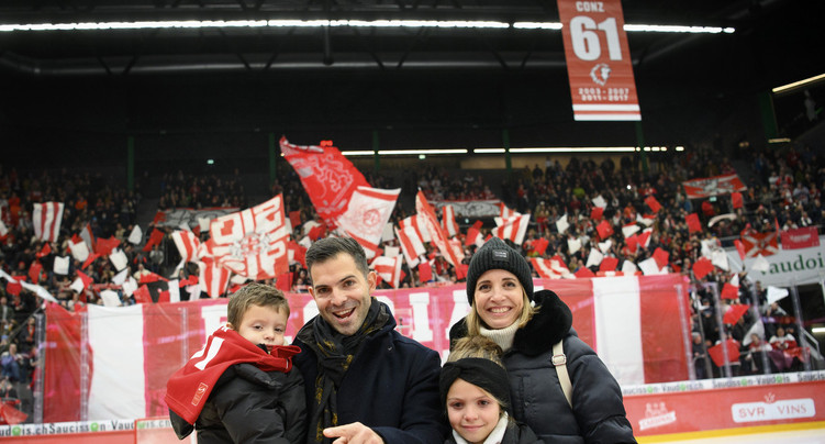 Florian Conz honoré à Lausanne