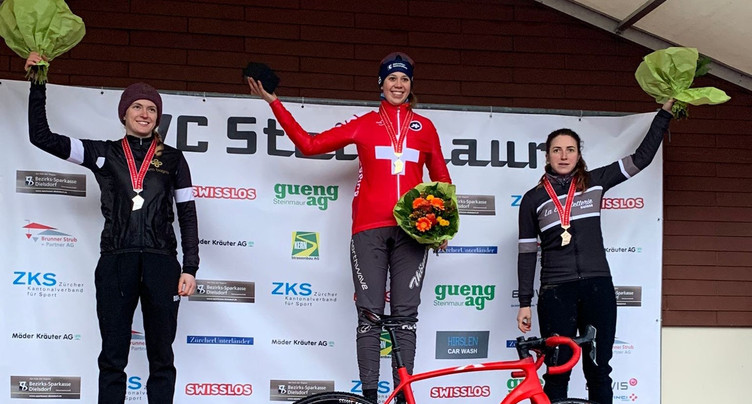 Lise-Marie Henzelin médaillée en cyclo-cross