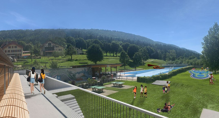 La rénovation de la piscine de St-Imier devant le peuple 