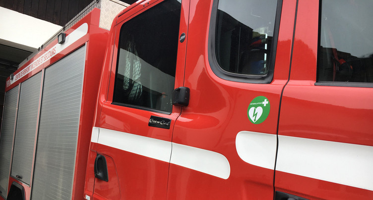Intervention des pompiers à Courtemaîche