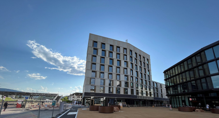Le chantier du nouveau complexe de La Poste bientôt terminé