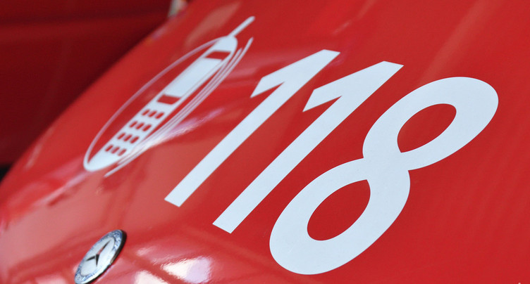 Dégagement de fumée au Café de la Poste à Fleurier