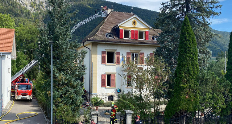 Cortébert : incendie dans une maison familiale