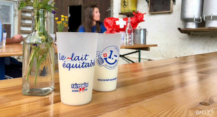 Le lait équitable Faireswiss brille