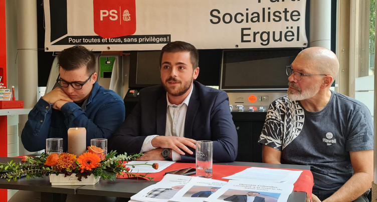 St-Imier : le socialiste Quentin Colombo brigue la mairie