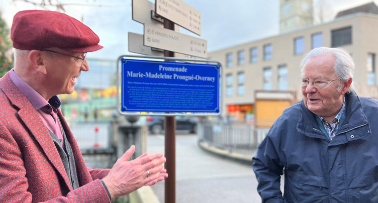 Marie-Madeleine Prongué, première femme à s’afficher en ville de Porrentruy