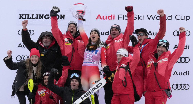  Wendy Holdener remporte enfin un slalom de Coupe du monde