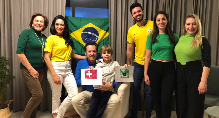 Le match Brésil-Suisse avec une famille brésilienne
