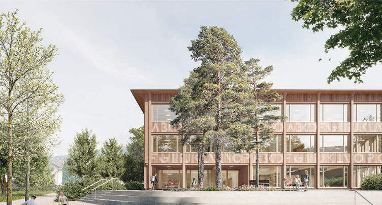 La future école des Arquebusiers sur les rails