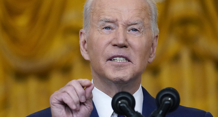 Une année de « défis » mais aussi de « progrès », assure Biden