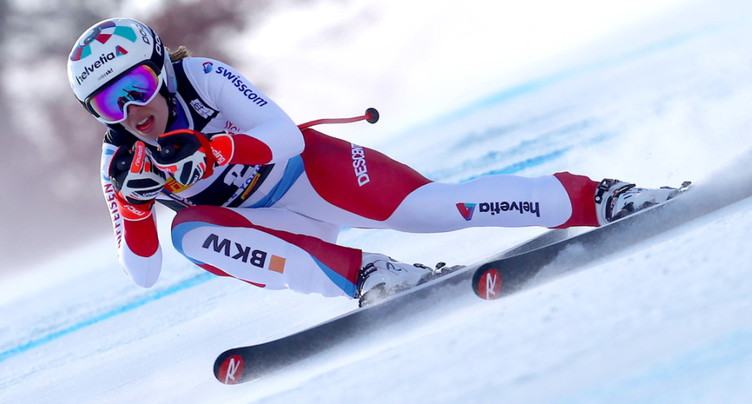 Troisième podium de l'hiver pour Michelle Gisin