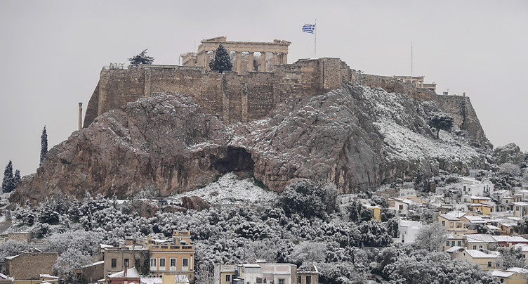 Grand froid et chutes de neige exceptionnelles en Grèce et Turquie