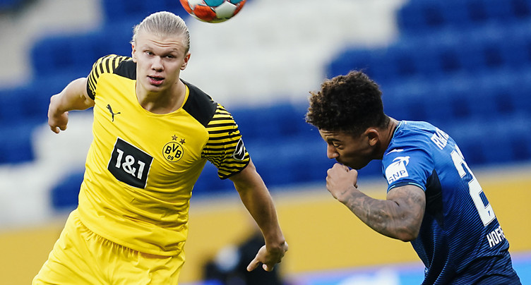 Haaland de nouveau blessé, Dortmund s'inquiète