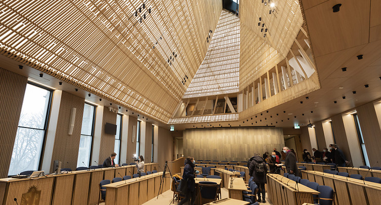 Genève: le Grand Conseil va siéger dans une nouvelle salle