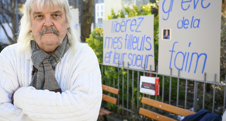Septième jour de grève de Bernard Rappaz pour ses filleuls