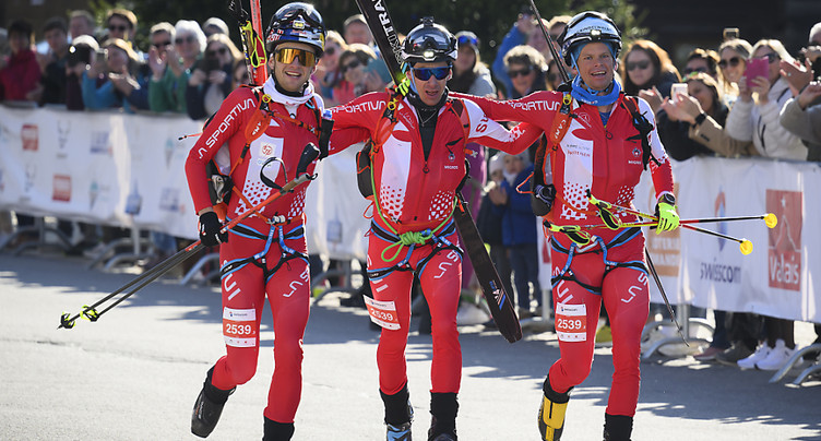 Un trio suisse remporte la Patrouille des Glaciers