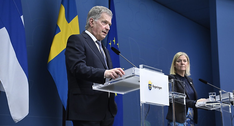 Finlande et Suède ont soumis leurs demandes d'adhésion à l'Otan