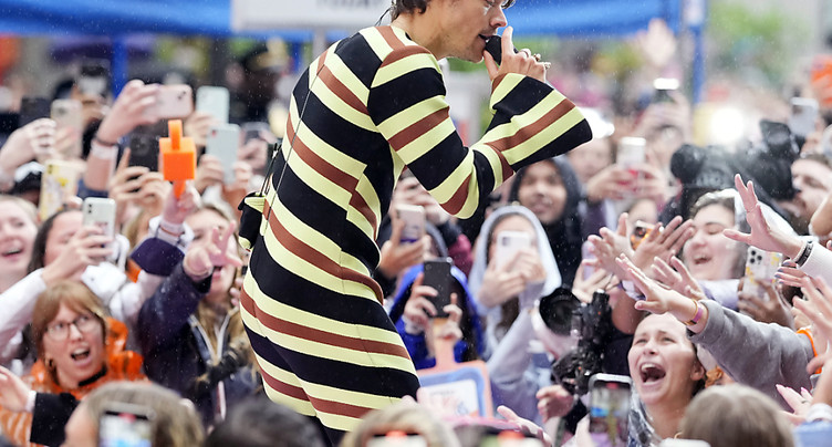 La pop star Harry Styles revient avec un album très intimiste