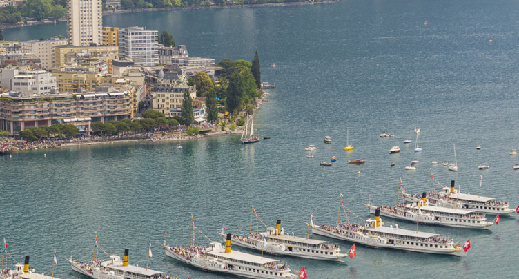 La Parade Navale de la CGN a attiré 7000 personnes à Montreux (VD)