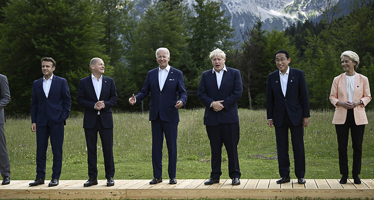 Les dirigeants du G7 au chevet d'un monde en crise