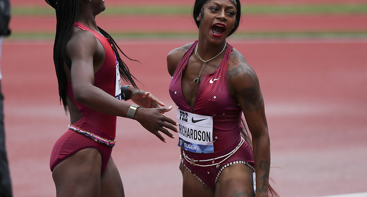 Richardson éliminée du 200 m qualificatif pour les Mondiaux