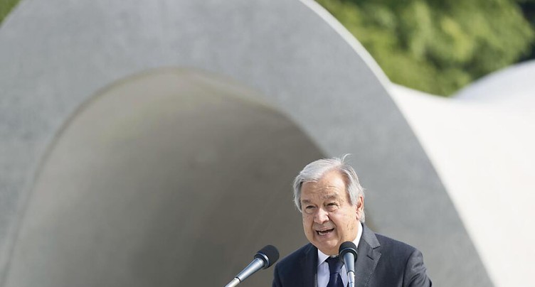 L'humanité « joue avec un pistolet chargé », affirme Guterres