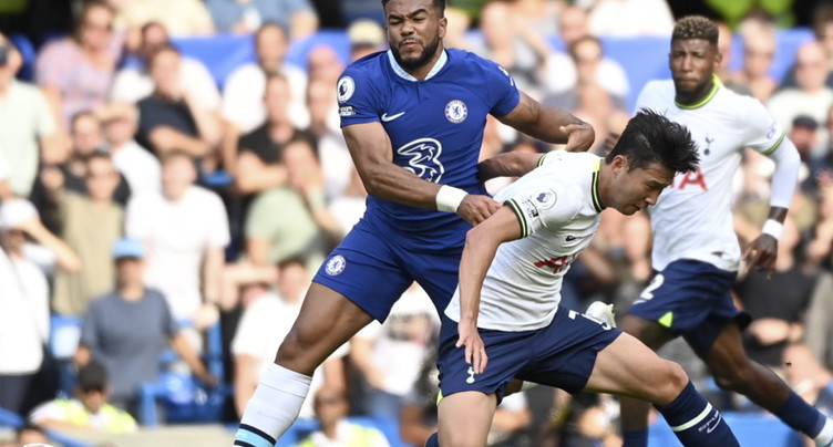 Premier League: Chelsea et Tottenham se séparent sur un nul 2-2