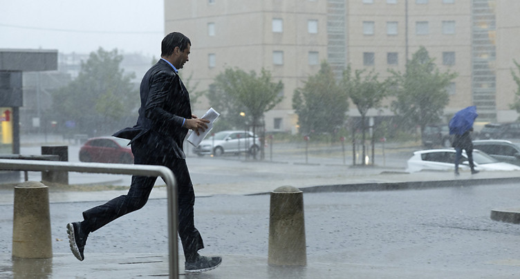 De fortes pluies se sont abattues sur la Suisse