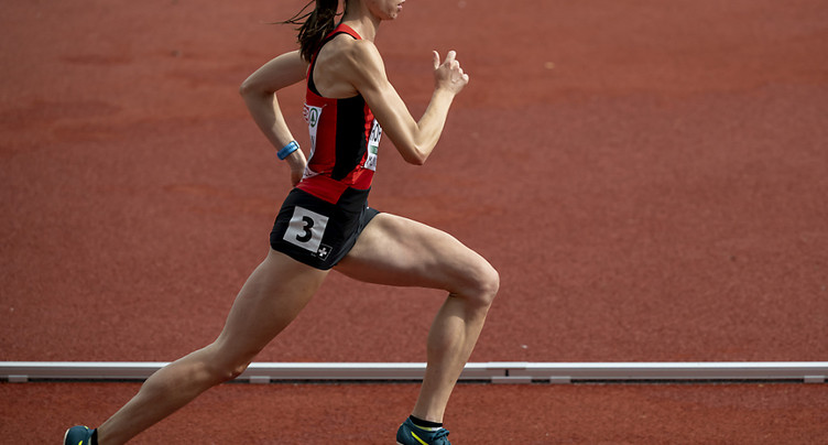 Lore Hoffmann et le 4x400 m dames en finale à Munich