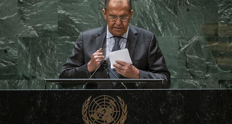 A l'ONU, Lavrov accuse l'Occident d'une russophobie « grotesque »