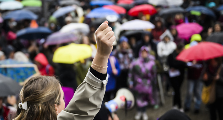 Les femmes romandes disent leur colère à Lausanne
