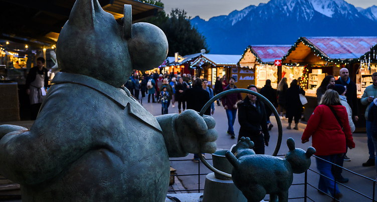 Marché de Noël de Montreux: entre féérie et économie