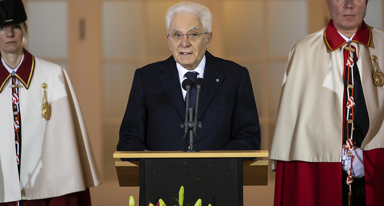 Le président italien visite l'EPFZ au terme de sa visite