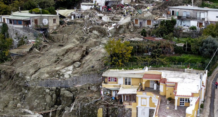 Italie: alerte météo à Ischia, un millier de personnes vont être évacuées