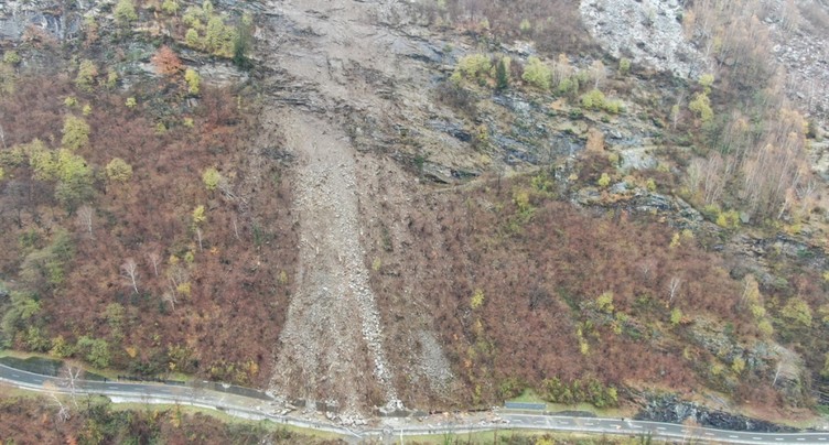 Val Calanca: des centaines de personnes toujours coupées du monde