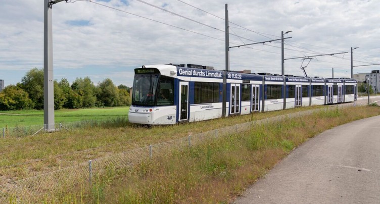 Ligne de tram intercantonale inaugurée entre Zurich et l'Argovie