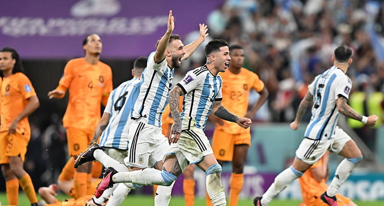 L'Argentine bat les Pays-Bas aux tirs au but