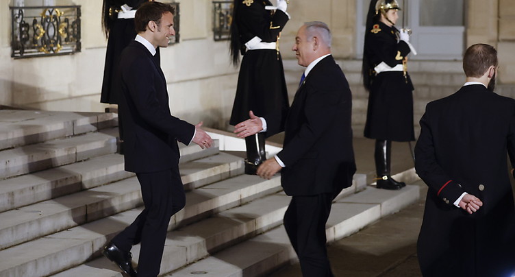 Netanyahu rencontre Macron pour parler Iran et violences