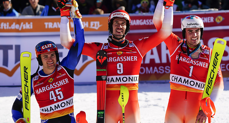 Zenhäusern renoue avec la victoire, Yule 3e