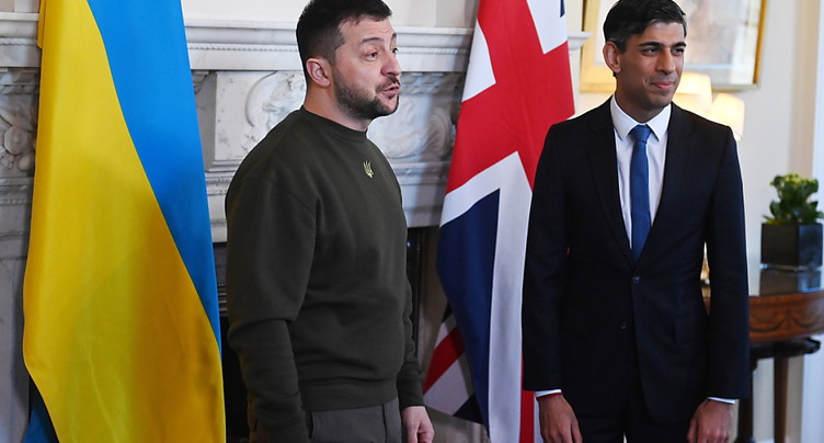 Le président ukrainien attendu mercredi au Royaume-Uni